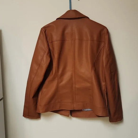 A.n.a(a new approach) faux leather jacket - Picture 3 of 8